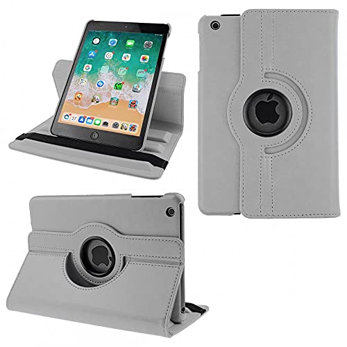 COOVY® 2.0 Cover für Apple iPad Mini 1/2 / 3 Rotation 360° Smart Hülle Tasche Etui Case Schutz Ständer Auto Sleep/Wake up | weiß von COOVY