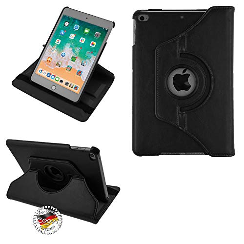 COOVY® 2.0 Cover für Apple iPad Mini 5 (Model 2019) Rotation 360° Smart Hülle Tasche Etui Case Schutz Ständer Auto Sleep/Wake up | schwarz von COOVY