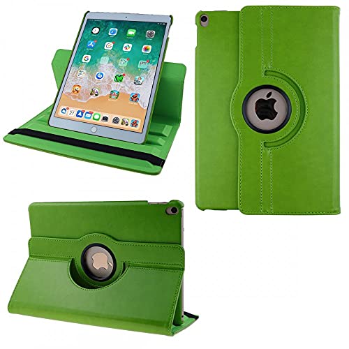 COOVY® 2.0 Cover für Apple iPad pro 10.5 (2017), iPad Air 10.5 (3. Gen. 2019) Rotation 360° Smart Hülle Tasche Etui Case Schutz Ständer Auto Sleep/Wake up | grün von COOVY