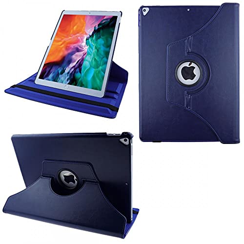 COOVY® 2.0 Cover für Apple iPad pro 12.9 (Model 2015/2017) Rotation 360° Smart Hülle Tasche Etui Case Schutz Ständer Auto Sleep/Wake up | dunkelblau von COOVY