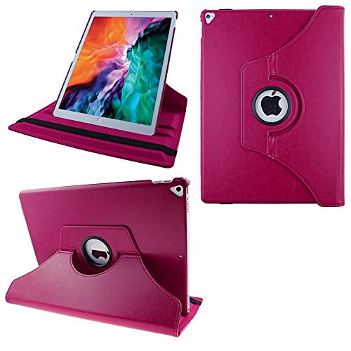 COOVY® 2.0 Cover für Apple iPad pro 12.9 (Model 2015/2017) Rotation 360° Smart Hülle Tasche Etui Case Schutz Ständer Auto Sleep/Wake up | hotpink von COOVY