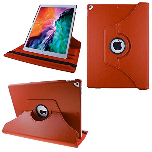 COOVY® 2.0 Cover für Apple iPad pro 12.9 (Model 2015/2017) Rotation 360° Smart Hülle Tasche Etui Case Schutz Ständer Auto Sleep/Wake up | orange von COOVY