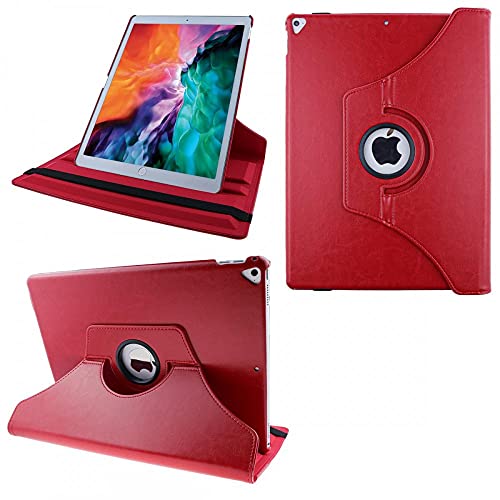 COOVY® 2.0 Cover für Apple iPad pro 12.9 (Model 2015/2017) Rotation 360° Smart Hülle Tasche Etui Case Schutz Ständer Auto Sleep/Wake up | rot von COOVY