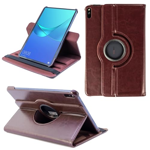 COOVY® 2.0 Cover für Huawei Matepad PRO (10.8") Rotation 360° Smart Hülle Tasche Etui Case Schutz Ständer Auto Sleep/Wake up | braun von COOVY