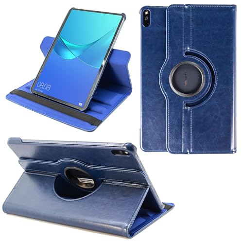 COOVY® 2.0 Cover für Huawei Mediapad M6 (10.8") / Matepad (10.8") Rotation 360° Smart Hülle Tasche Etui Case Schutz Ständer Auto Sleep/Wake up | dunkelblau von COOVY