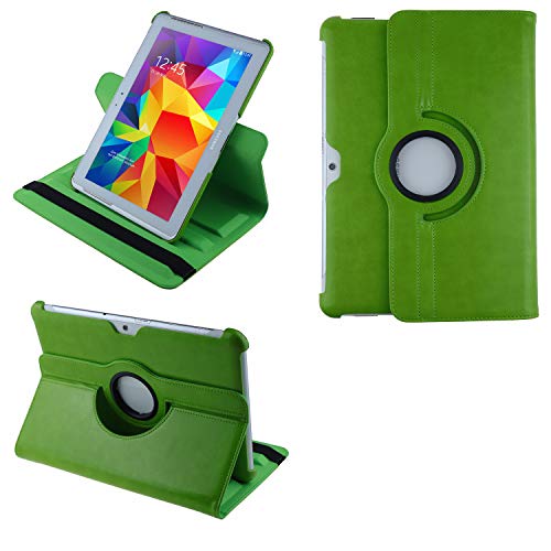 COOVY® 2.0 Cover für Samsung Galaxy TAB 10.1 N GT-P7500 GT-P7501 GT-P7510 GT-P7511, TAB 2 10.1 P5100 P5110 Rotation 360° Smart Hülle Tasche Etui Case Schutz Ständer | grün von COOVY
