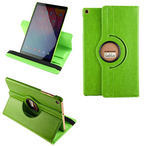 COOVY® 2.0 Cover für Samsung Galaxy TAB A 10.1 (Model 2019) SM-T510 SM-T515 Rotation 360° Smart Hülle Tasche Etui Case Schutz Ständer | grün von COOVY