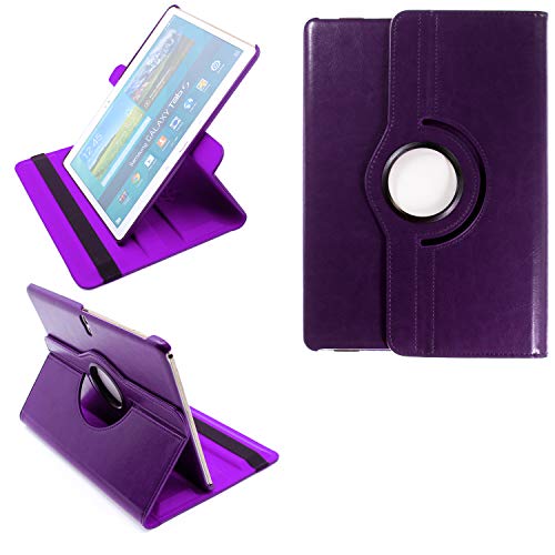 COOVY® 2.0 Cover für Samsung Galaxy TAB S 10.5 SM-T800 SM-T801 SM-T805 Rotation 360° Smart Hülle Tasche Etui Case Schutz Ständer Auto Sleep/Wake up | lila von COOVY