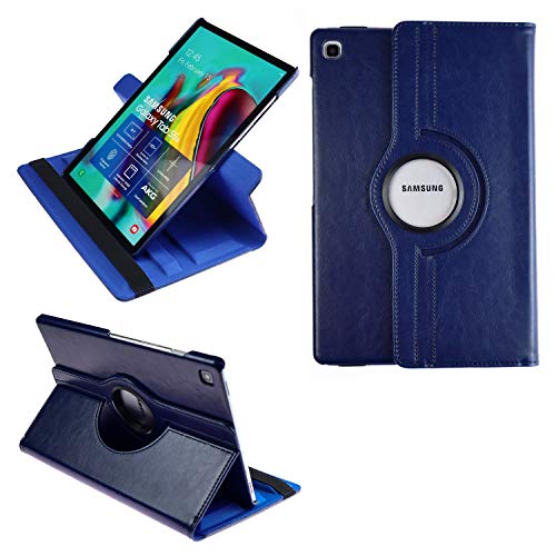 COOVY® 2.0 Cover für Samsung Galaxy TAB S5e 10.5 SM-T720 SM-T725 Rotation 360° Smart Hülle Tasche Etui Case Schutz Ständer Auto Sleep/Wake up | dunkelblau von COOVY