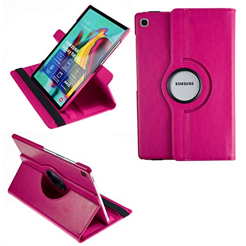 COOVY® 2.0 Cover für Samsung Galaxy TAB S5e 10.5 SM-T720 SM-T725 Rotation 360° Smart Hülle Tasche Etui Case Schutz Ständer Auto Sleep/Wake up | hotpink von COOVY