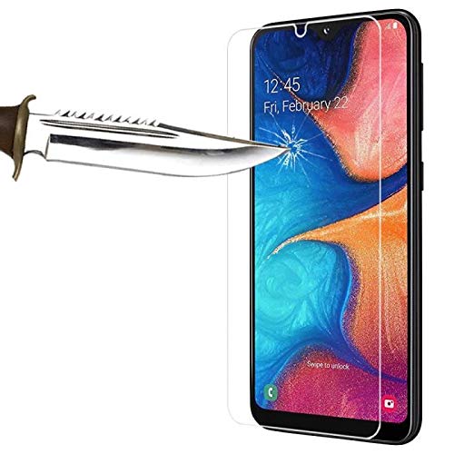 COPHONE® 2 Stück, gehärtetes Glas Kompatibel mit Samsung Galaxy A20E , Premium stoßfeste Schutzfolie. Galaxy A20E Ultra Resistant Schutzfolie, Anti-Fingerabdruck, 9H Härte von COPHONE