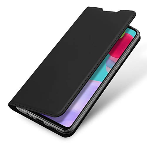 COPHONE Handyhülle für Samsung Galaxy A52. Hülle Leder Handytasche für Galaxy A52 Klapphülle Tasche Schwarz Brieftaschenetui mit Magnetverschluss für Galaxy A52 von COPHONE