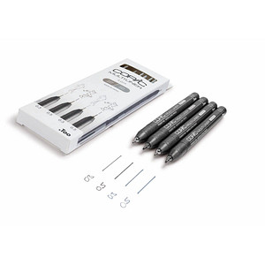 COPIC® Multiliner Fineliner farbsortiert 0.3 + 0.5 mm, 4 St. von COPIC®