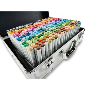 COPIC® Sketch Layoutmarker-Set farbsortiert 1,0 + 6,0 mm, 358 St. von COPIC®