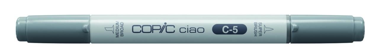 COPIC® COPIC ciao Marker Typ C - 5 Layoutmarker grau variabel von COPIC®