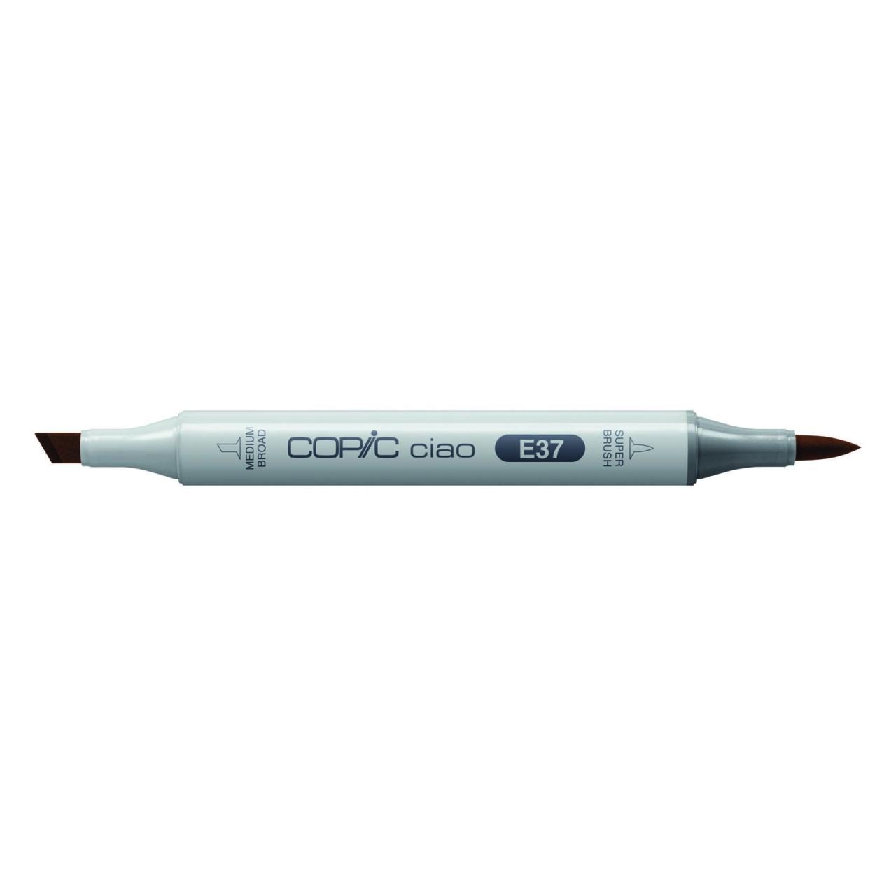 COPIC® ciao Marker Typ E - 37 Layoutmarker variabel Braun von COPIC®