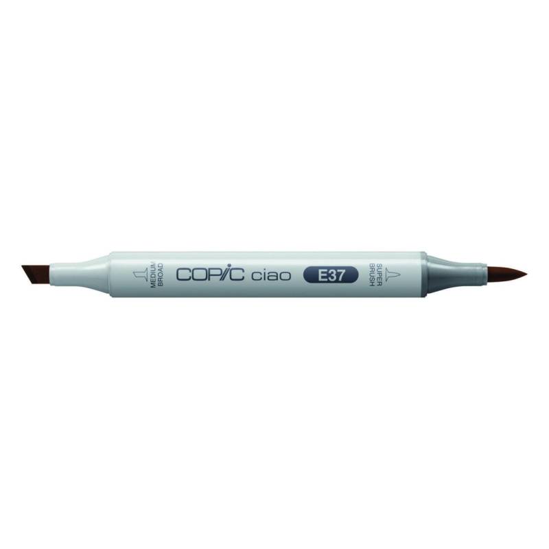 COPIC® ciao Marker Typ E - 37 Layoutmarker variabel Braun von COPIC®