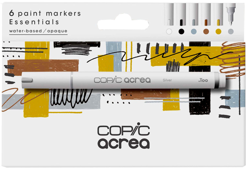COPIC Marker acrea , Essentials, , 6er Set COPIC Marker acrea , Essentials, , 6er Set von COPIC