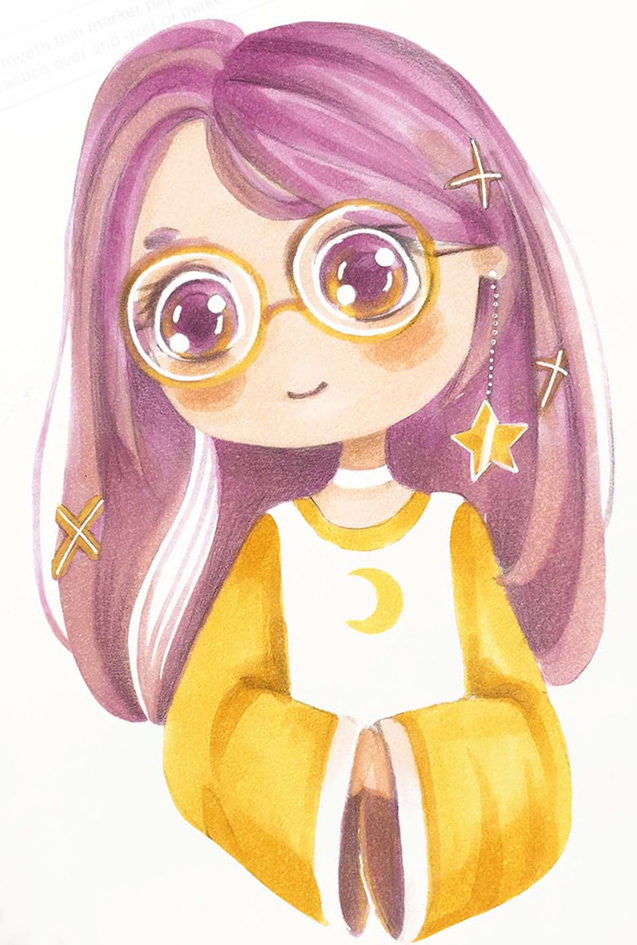 COPIC Marker ciao , LAYER & MIX Manga Starter Set, , Sunset von COPIC