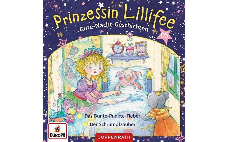 COPPENRATH DIE SPIEGELBURG Hörspiel-CD Prinzessin Lillifee - Gute-Nacht-Geschichten, Audio-CD von COPPENRATH DIE SPIEGELBURG