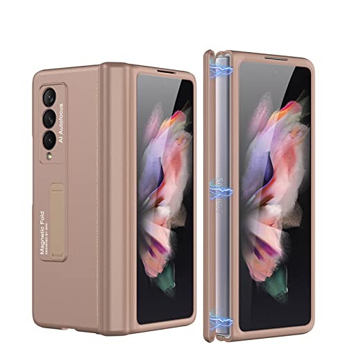 COQUE Galaxy Z Fold 3 5G Hülle, aufklappbare All-Inclusive-Hülle, klappbare Handyhülle für Samsung Galaxy Z Fold 3 5G-Roségold COQUE Galaxy Z Fold 3 5G Hülle, aufklappbare All-Inclusive-Hülle, klappbare Handyhülle für Samsung Galaxy Z Fold 3 5G-Roségold von COQUE