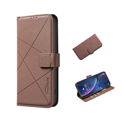 COQUE Hülle Für Samsung Galaxy S25 Edge Handyhülle, Diamant-Dreieck-Muster 3 Kartenfach-Geldbörse RFID-Schutz Samsung Galaxy S25 Edge Schutzhülle-Braun COQUE Hülle Für Samsung Galaxy S25 Edge Handyhülle, Diamant-Dreieck-Muster 3 Kartenfach-Geldbörse RFID-Schutz Samsung Galaxy S25 Edge Schutzhülle-Braun von COQUE