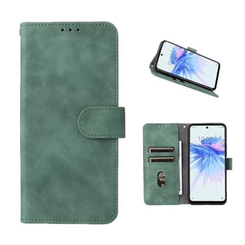 COQUE Hülle Umidigi G100 Handyhülle Mit Kartensteckplatz Klappe Brieftasche Design, weiche Ledertasche für Umidigi G100-Grün COQUE Hülle Umidigi G100 Handyhülle Mit Kartensteckplatz Klappe Brieftasche Design, weiche Ledertasche für Umidigi G100-Grün von COQUE