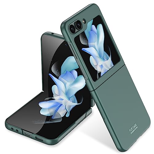 COQUE Hülle für Galaxy Z Flip 5, Ultra Slim Minimalistische Anti-Drop-Handyhülle, Falthülle für Samsung Galaxy Z Flip 5 5G-Grün COQUE Hülle für Galaxy Z Flip 5, Ultra Slim Minimalistische Anti-Drop-Handyhülle, Falthülle für Samsung Galaxy Z Flip 5 5G-Grün von COQUE