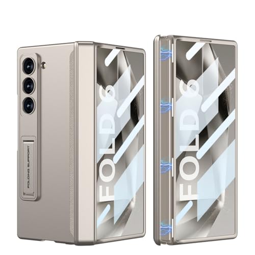 COQUE Hlle fr Samsung Galaxy Z Fold 6 5G, All-Inclusive-Scharnier, Magnetisch, Schnellinstallation, Gold von COQUE