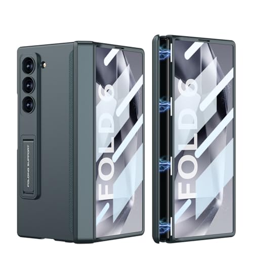 COQUE Hülle für Galaxy Z Fold 6,Hülle Schutzfolie Integrierte Klappbare All-Inclusive-Hülle mit Scharnier,Faltbare Handyhülle für Samsung Galaxy Z Fold 6 5G-Minze COQUE Hülle für Galaxy Z Fold 6,Hülle Schutzfolie Integrierte Klappbare All-Inclusive-Hülle mit Scharnier,Faltbare Handyhülle für Samsung Galaxy Z Fold 6 5G-Minze von COQUE