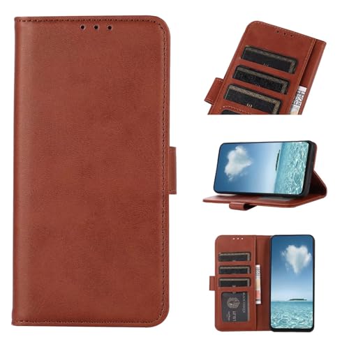 COQUE Hülle für Motorola Edge 60 Fusion Cover, Spiegelfenster, Kuhmuster, Handyhülle mit Kartensteckplatz, Soßfest, Flip-Cover für Motorola Edge 60 Fusion-Brown COQUE Hülle für Motorola Edge 60 Fusion Cover, Spiegelfenster, Kuhmuster, Handyhülle mit Kartensteckplatz, Soßfest, Flip-Cover für Motorola Edge 60 Fusion-Brown von COQUE