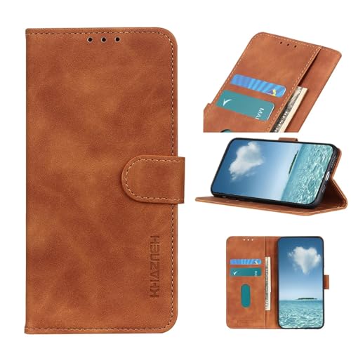 COQUE Hülle für Xiaomi Redmi K80 Pro Handyhülle Neue Vintage-Textur Xiaomi Redmi K80 Pro Schutzhülle-Braun COQUE Hülle für Xiaomi Redmi K80 Pro Handyhülle Neue Vintage-Textur Xiaomi Redmi K80 Pro Schutzhülle-Braun von COQUE