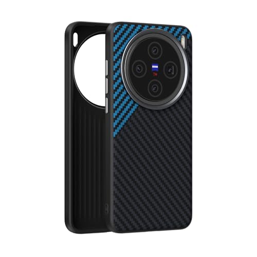 COQUE Hülle für vivo X200 Pro Cover,6D Mikrogeprägte Textur,Unsichtbare Magnetische Ting,Ultradünne Matte Touch Telefonhülle für vivo X200 Pro-Kohlefaser 3 COQUE Hülle für vivo X200 Pro Cover,6D Mikrogeprägte Textur,Unsichtbare Magnetische Ting,Ultradünne Matte Touch Telefonhülle für vivo X200 Pro-Kohlefaser 3 von COQUE