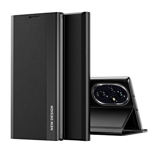COQUE Schutzhülle für Honor 200 Pro, ultradünn, Klapphülle, rechte Seite, magnetische Lederschale, stoßfeste TPU-Handyhülle für Honor 200 Pro, Schwarz COQUE Schutzhülle für Honor 200 Pro, ultradünn, Klapphülle, rechte Seite, magnetische Lederschale, stoßfeste TPU-Handyhülle für Honor 200 Pro, Schwarz von COQUE