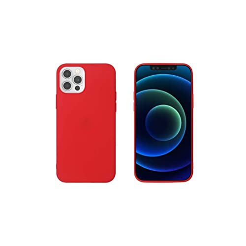 Coque Colored TPU Case for Apple iPhone 12/12 Pro, Red von COQUE