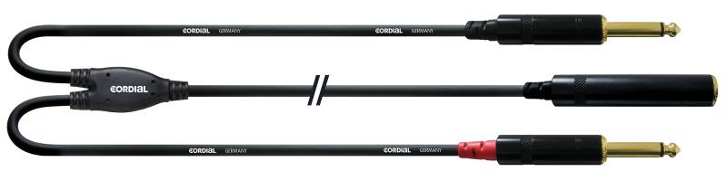 CFY 0,3 KPP - CORDIAL Y-Adapter Kabel von CORDIAL