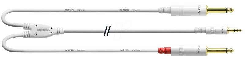 CFY 1,5 WPP-SN - CORDIAL Y-Adapter Kabel von CORDIAL