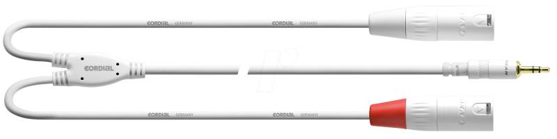 CFY 1,8 WMM-SN - CORDIAL Y-Adapter Kabel von CORDIAL