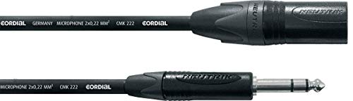 CORDIAL CABLES Audiokabel XLR Stecker/Klinke Stereo 10 m AUDIO Select XLR KABEL CORDIAL CABLES Audiokabel XLR Stecker/Klinke Stereo 10 m AUDIO Select XLR KABEL von CORDIAL