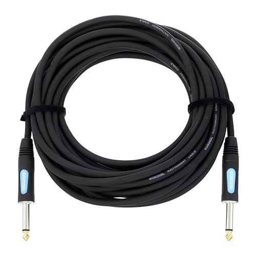 CORDIAL CABLES Gitarrenkabel 9 m Klinke INSTRUMENTENKABEL Essentials Klinke gerad von CORDIAL