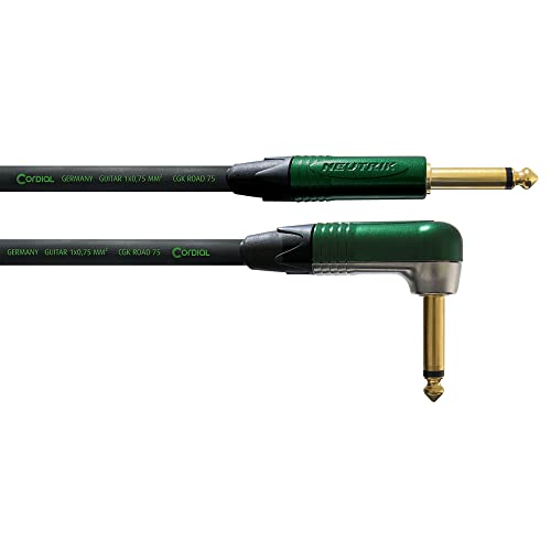CORDIAL CABLES Gitarrenkabel Klinke gerade/abgewinkelt 9 m grün INSTRUMENTENKABEL Peak Standard CORDIAL CABLES Gitarrenkabel Klinke gerade/abgewinkelt 9 m grün INSTRUMENTENKABEL Peak Standard von CORDIAL