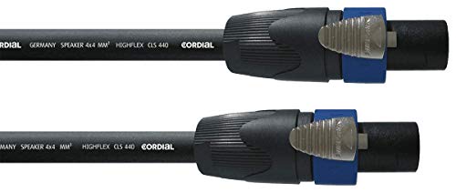 CORDIAL CABLES Lautsprecherkabel Select Speakon 4 Punkt 4 mm² von CORDIAL