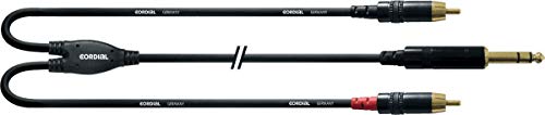CORDIAL CABLES Y-Kabel Hosenträger Klinke Stereo/2 Rca 3 m BRETELLE Essentials Klinke / Verschiedene CORDIAL CABLES Y-Kabel Hosenträger Klinke Stereo/2 Rca 3 m BRETELLE Essentials Klinke / Verschiedene von CORDIAL