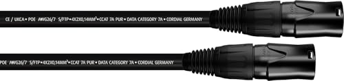 CORDIAL - CSE10NN7A-PUR - CAT7A etherCON Netzwerkkabel 10 m, S/FTP NEUTRIK Stecker NE8MX-B-1 / HIROSE RJ45 CORDIAL - CSE10NN7A-PUR - CAT7A etherCON Netzwerkkabel 10 m, S/FTP NEUTRIK Stecker NE8MX-B-1 / HIROSE RJ45 von CORDIAL