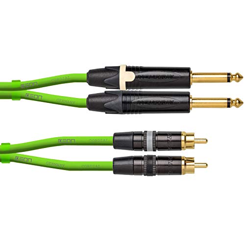 CORDIAL - Jack/RCA 60cm grün CORDIAL - Jack/RCA 60cm grün von CORDIAL