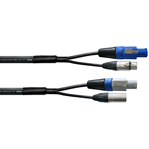 CORDIAL - Kabel DMX XLR 3 Punkte + PowerCON 1,5 m von CORDIAL