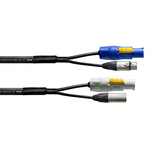 CORDIAL - Kabel DMX XLR 5 Punkte + PowerCON 3 m CORDIAL - Kabel DMX XLR 5 Punkte + PowerCON 3 m von CORDIAL