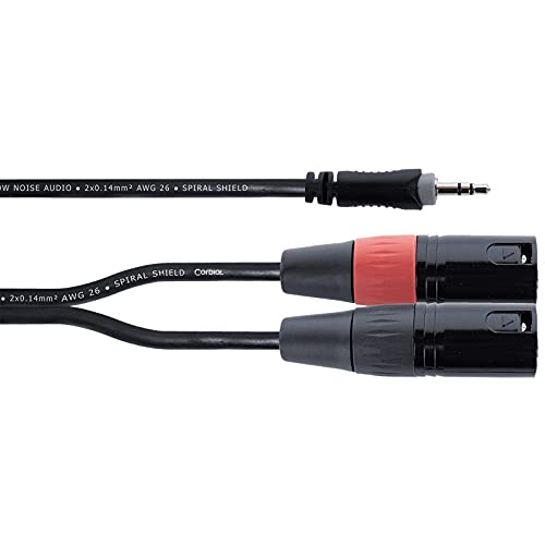 CORDIAL Kabel ECL EY1.5WMM Kabel Adapter Elements Mini-Jack / XLR von CORDIAL