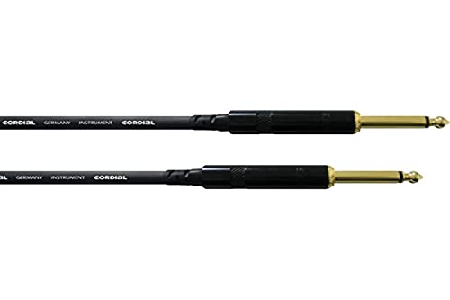 CORDIAL Kabel Gitarre jack 1,5 m Kabel INSTRUMENT Essentials Jacks recht von CORDIAL