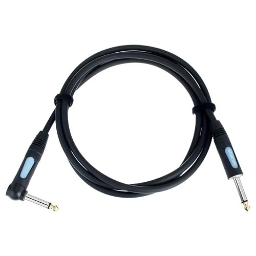 CORDIAL Kabel Gitarre jack 1,5m recht/abgewinkelt Kabel INSTRUMENT Essentials Jack recht/abgewinkelt von CORDIAL